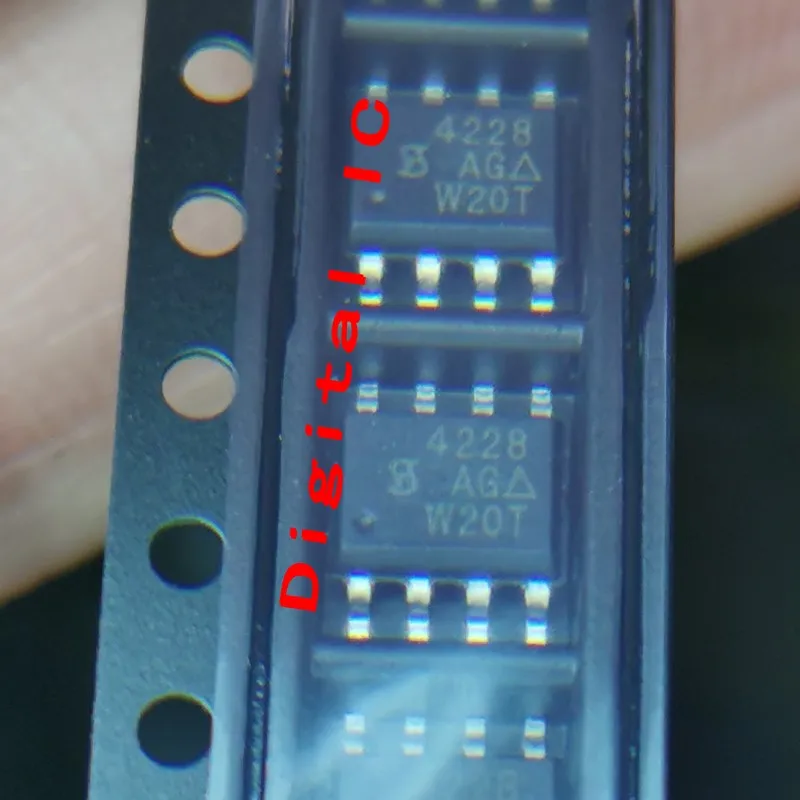 

20 шт. SI4228DY - T1 - E3 dual n-channel MOS трубка с полевым эффектом logic SOP - 825 - v / 8 a18 milliohm