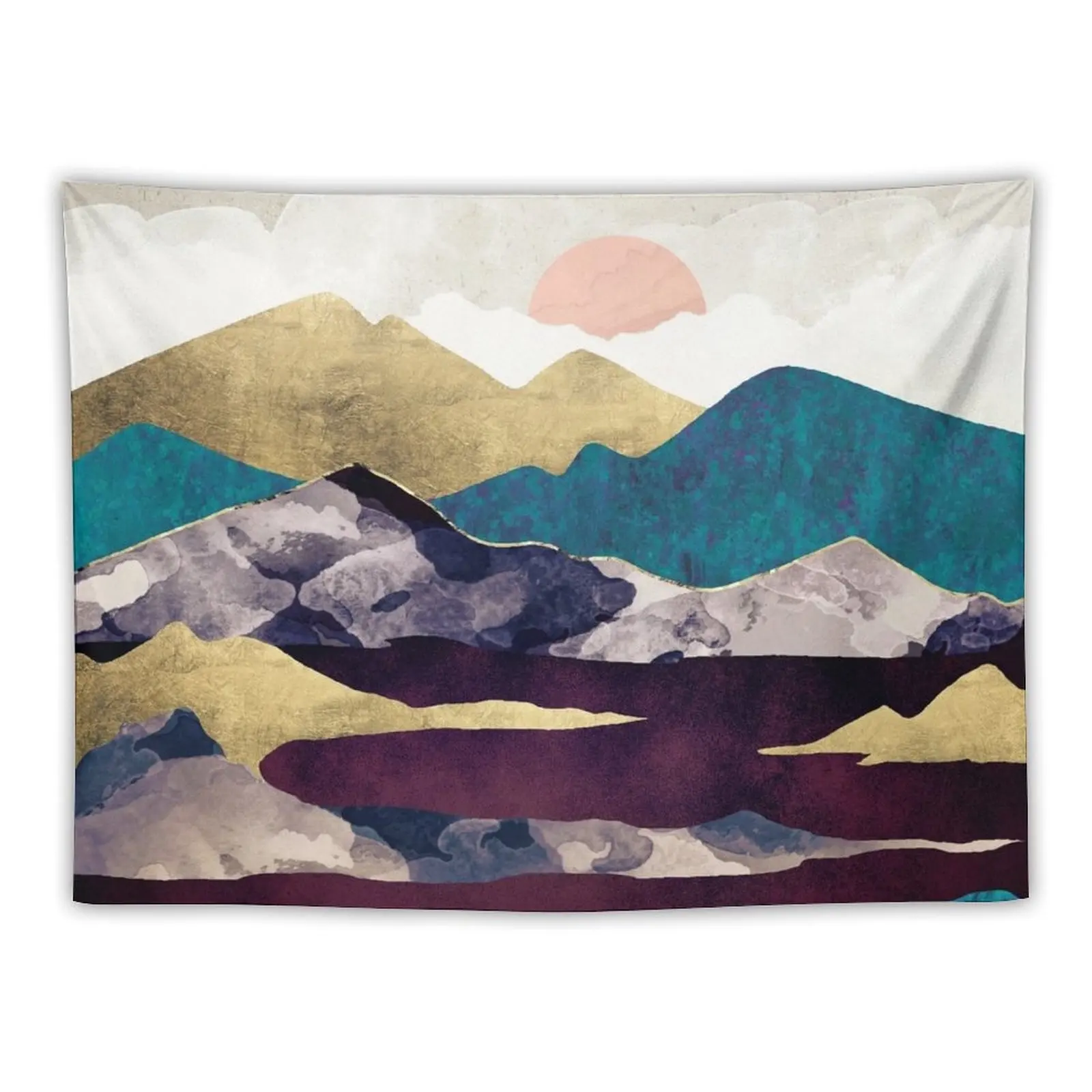 

Wine Lake Tapestry Home Decoration Accessories Japanese Room Decor Tapestry