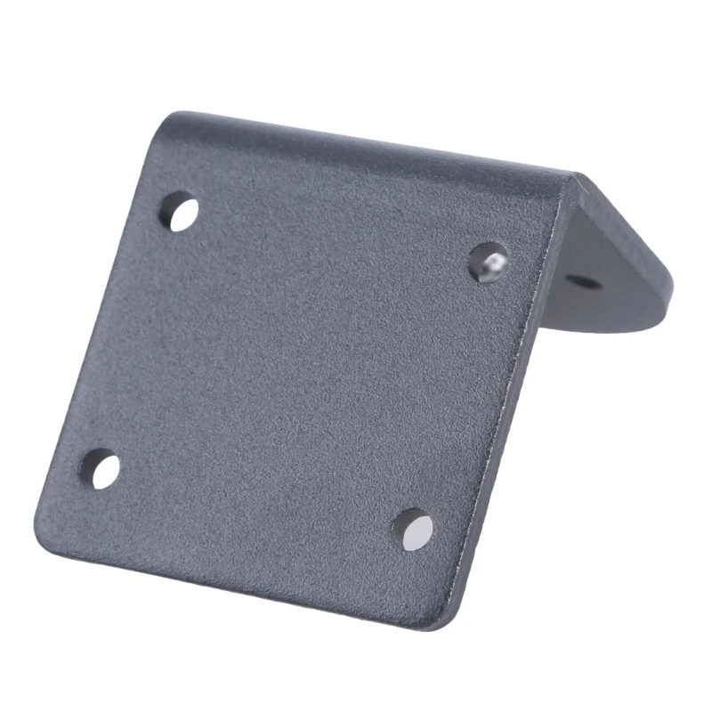Support moteur aluminium 3mm pour moteurs RC 540 545 550 555, monté sur châssis