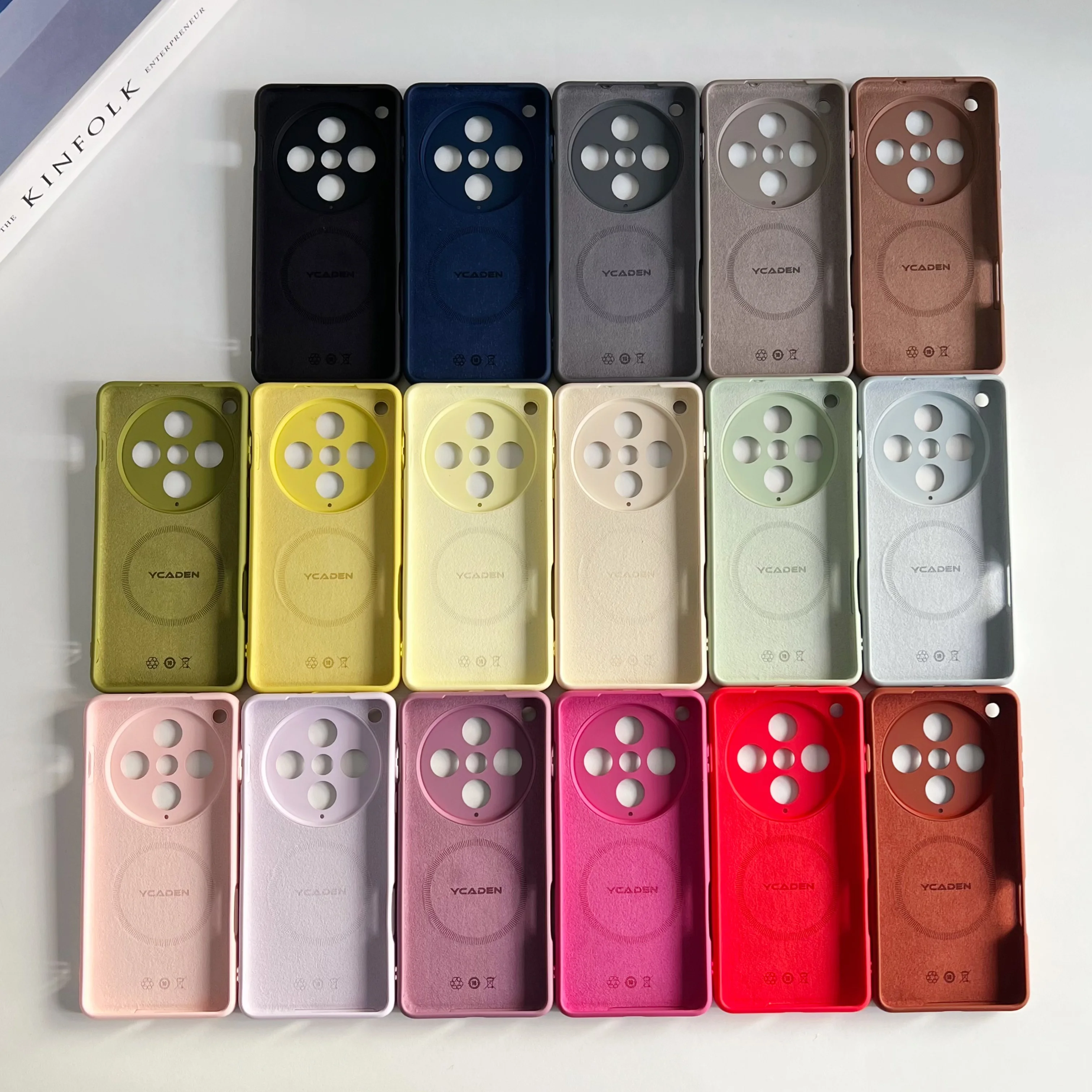 Premium Liquid Silicone Magnetic Case with MagSafe Integration - Wireless Charging Compatible Cover
