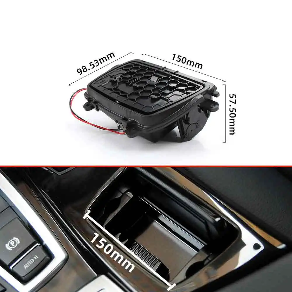 BMW 5 시리즈 F10 F11 F18 520 523 525 528 530 2010-2017 51169206347 용 자동차 센터 콘솔 재떨이 박스 재떨이 커버