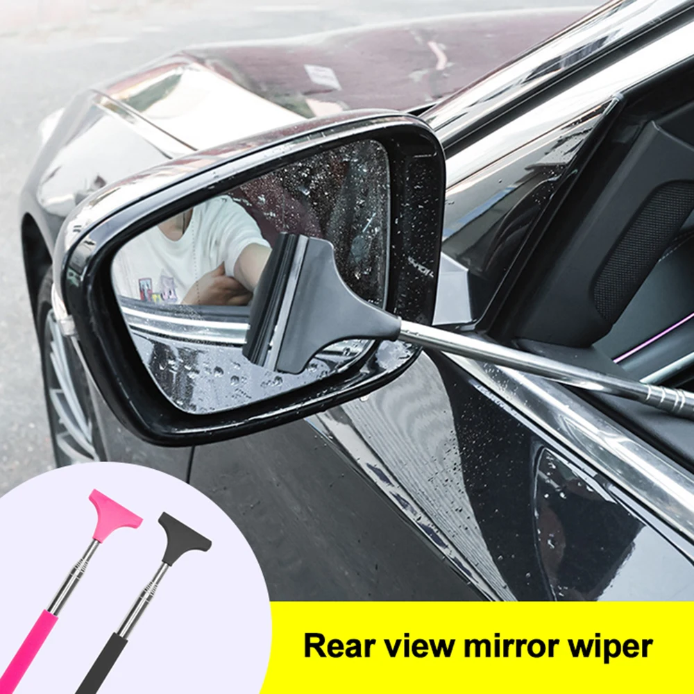 

Extendable Handle Squeegee for Car Scrapers Window Water Rainny Snow Brush Clean Scraping Scraper Cleaning Tools