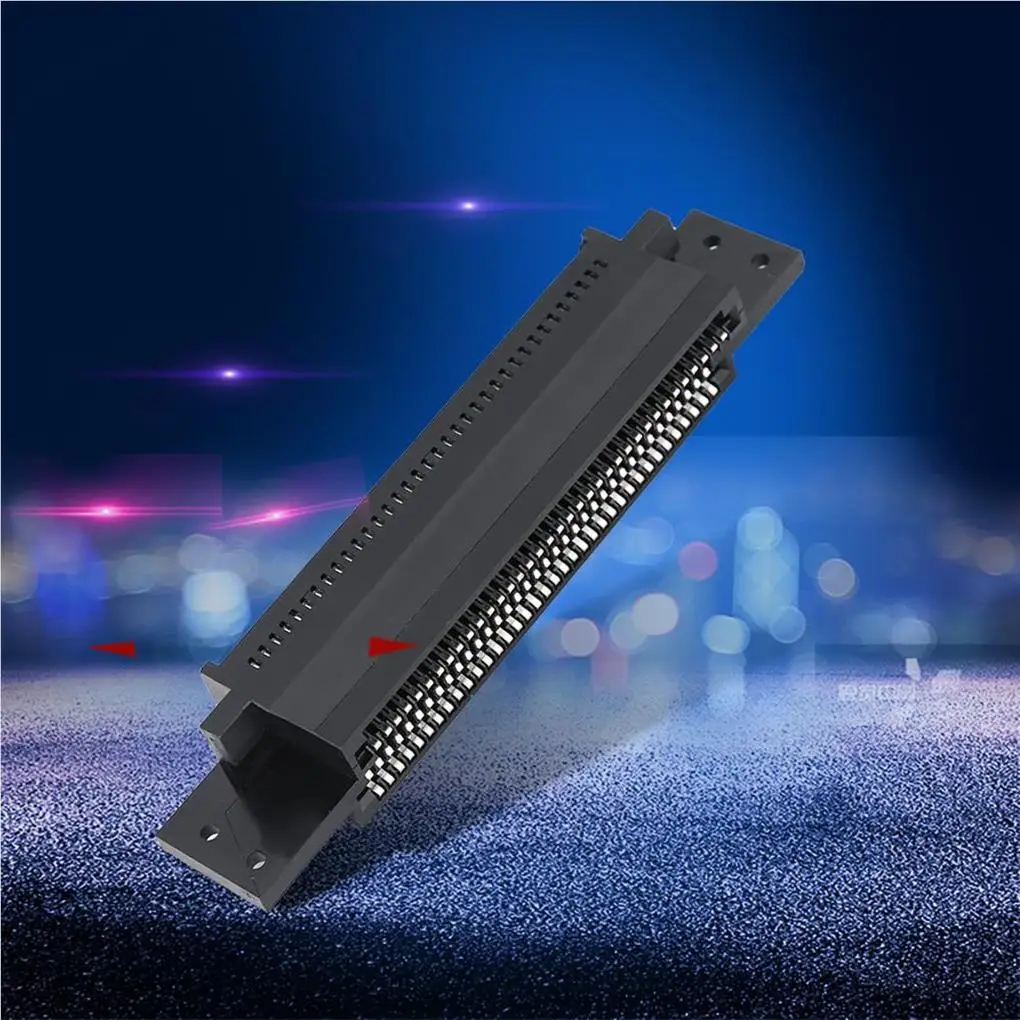 

For NES Game Console 72 Pin Slot Socket Converter Adapter Black 72 Pin Connector