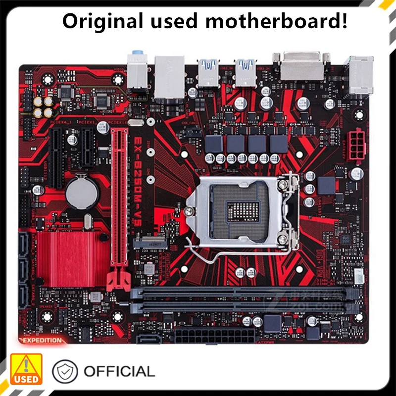 

B250M For EX-B250M-V5 M-ATX Original Used Desktop Intel B250 32GB DDR4 Motherboard LGA 1151 i7/i5/i3 USB3.0 SATA3