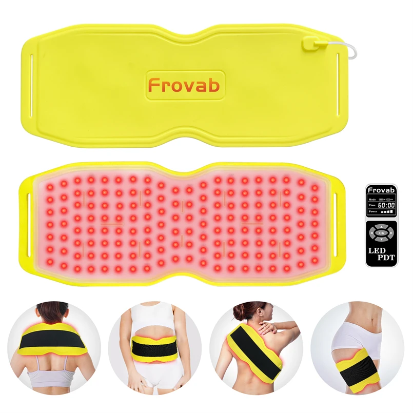

Therasage Infrared Heating Pad 150pcs LEDs Best Red Light Therapy Full Body Mat Wrap for Body Massage Joints Stiffness Relief