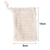 1-20pcs Natural Sisal Soap Bags Shower Bath Exfoliating Soap Saver Pouch Holder for Bath & Shower Use Soap Packaging Mesh Bags ﻿ 6