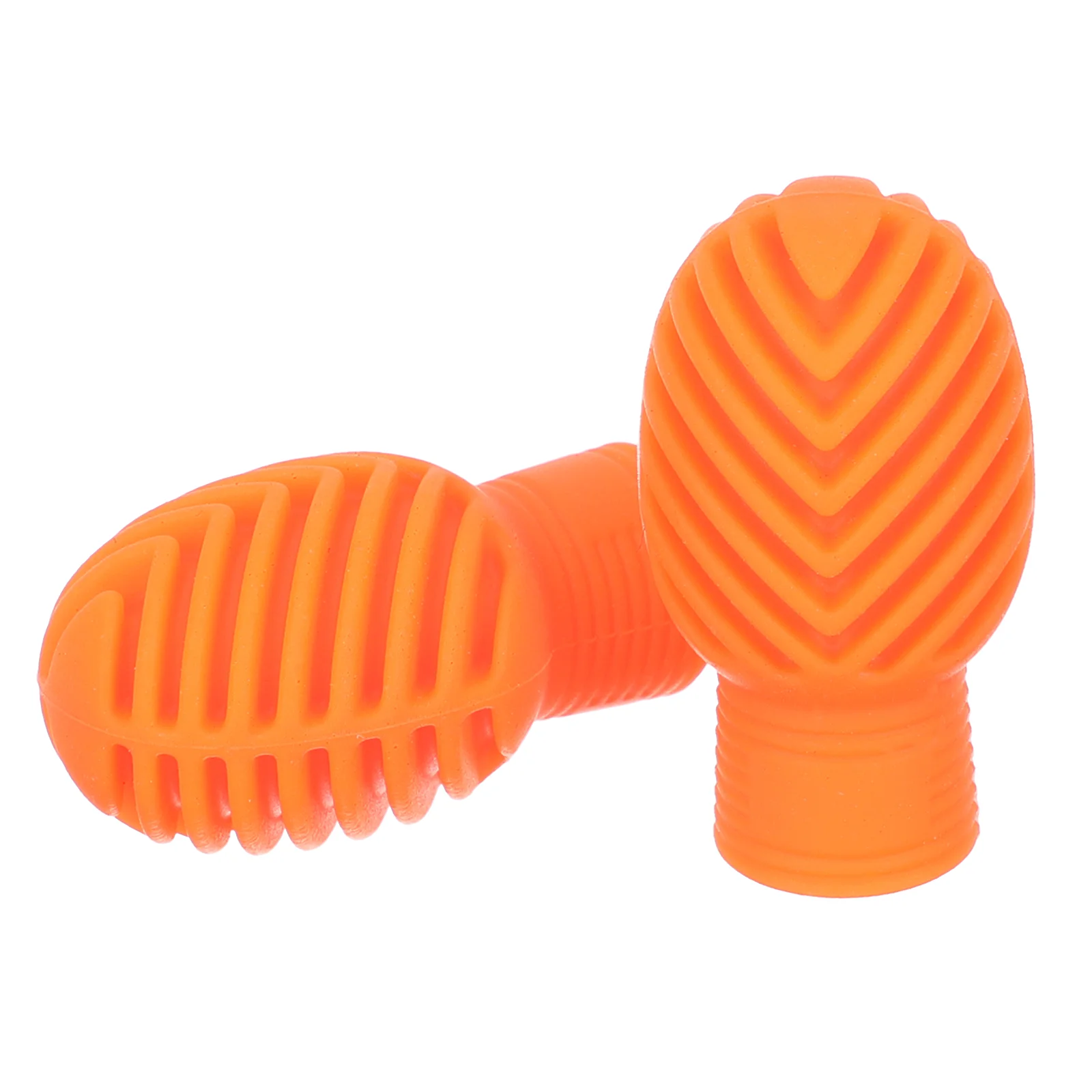 

2 Pcs Drum Accessories Caps for Drumstick Kit Silicone Covers Silica Gel Practice Beginner Tips