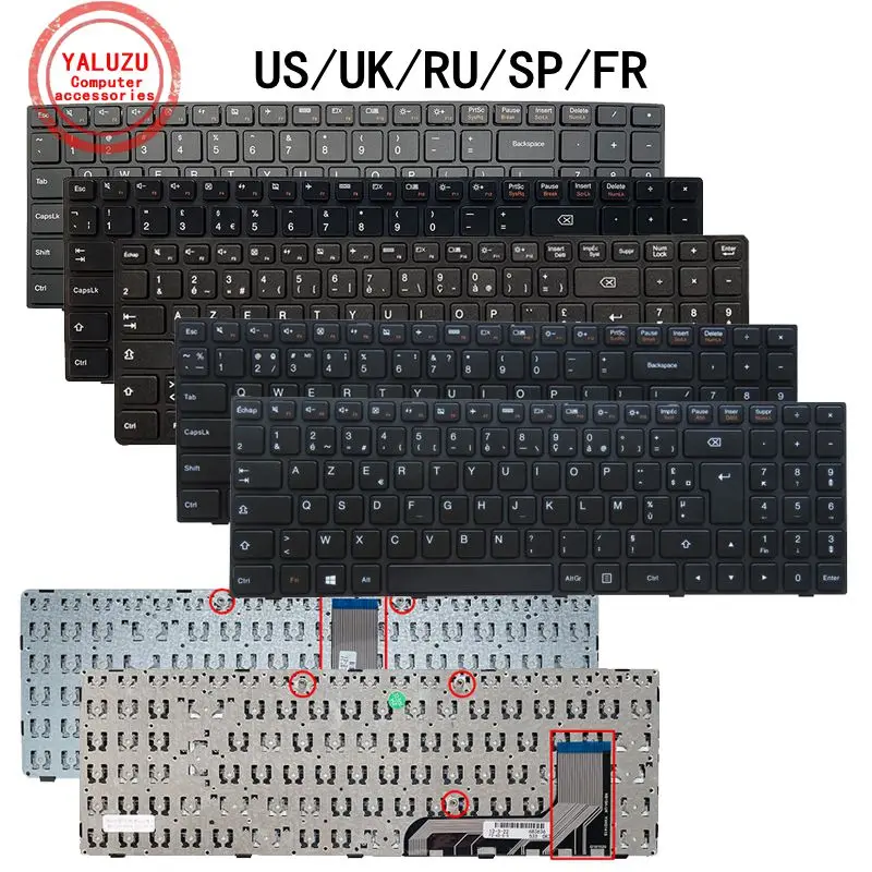 Jual SPECIAL Keyboard Laptop Lenovo Ideapad 100-15IBD 100-15IBY B50-10 300-15 di Seller SOLUSI