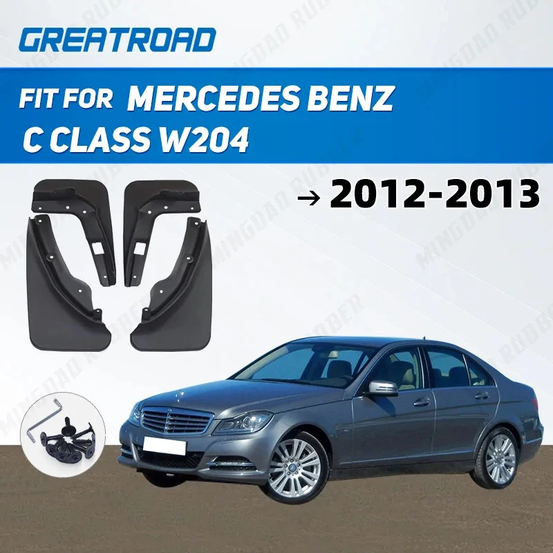 Guardabarros Para Mercedes Vito Y V-Class W639 Y W447 (2006-2019), Set De 4 Piezas De Plástico TPO, Protección Contra Salpicaduras Y Estilo Mejorado