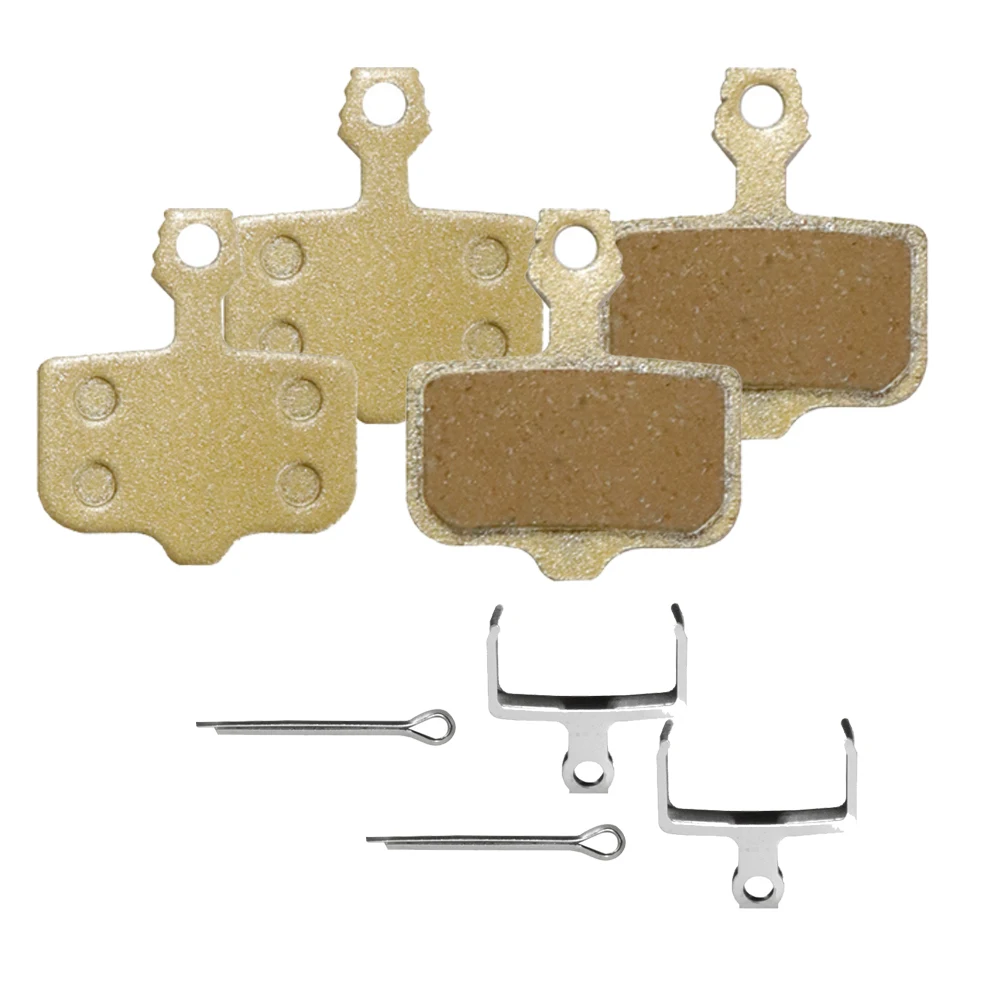 

About 30g/pair Brake Pads Metal Disc 2 Pair About 39x29 Mm Black/Gold Electric Resin/Metal Scooter High Quality