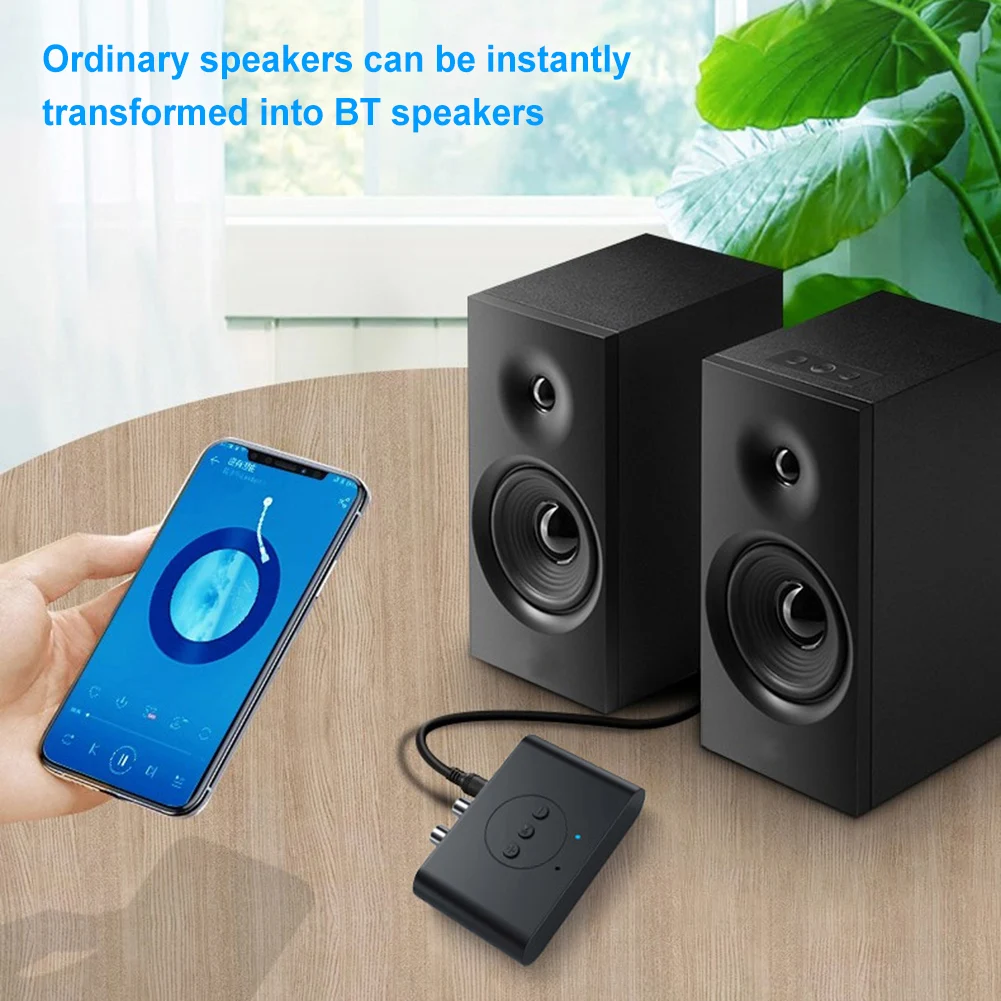 차량용 오디오 리시버 핸즈프리 통화, NFC Bluetooth-Compatible5.2, USB 스테레오 음악, 무선 어댑터, 이중 출력 1 개 견인 2 개