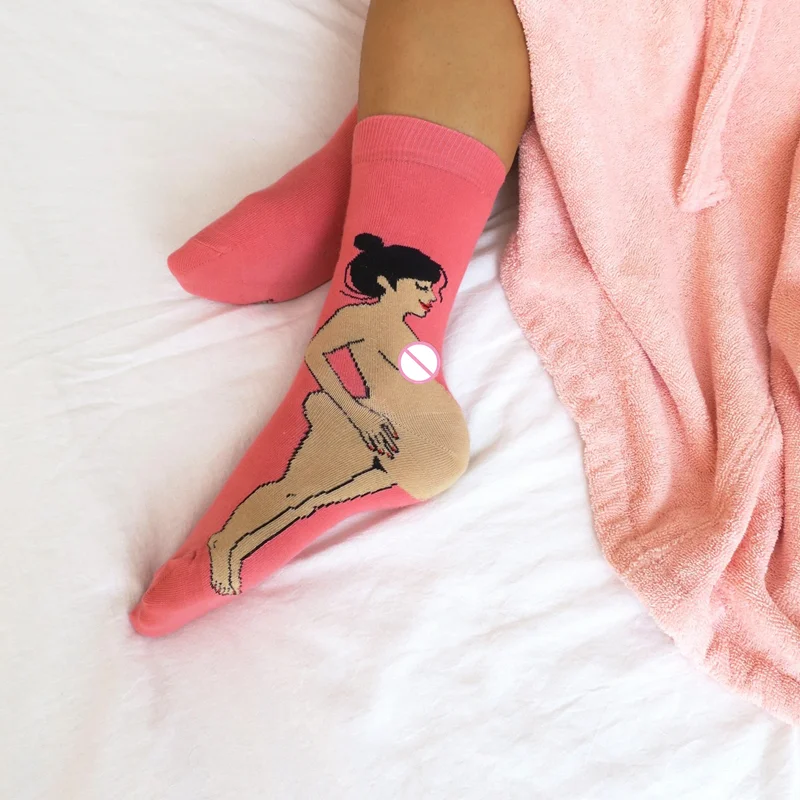 Pregnant Woman Socks Cotton Terry Socks Pregnant Women Cartoon Thick Warm pregnant women socks