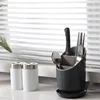 1pc Cutlery Storage Holder Plastic Drainer Drain Containers Drying Rack Tableware Table Knife Spoon Fork Container Kitchen Tool 3