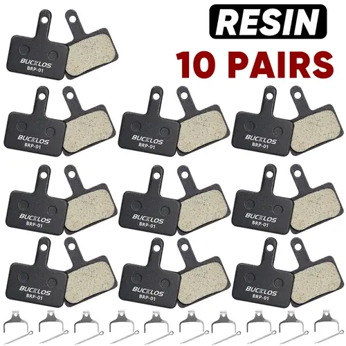 BUCKLOS Bike Brake Pad Resin Disc Pads For SHIMANO B01S Wear-resistant MTB Bicycle Hydraulic Brake Pad for B03S B05S Brake Parts - Image 8