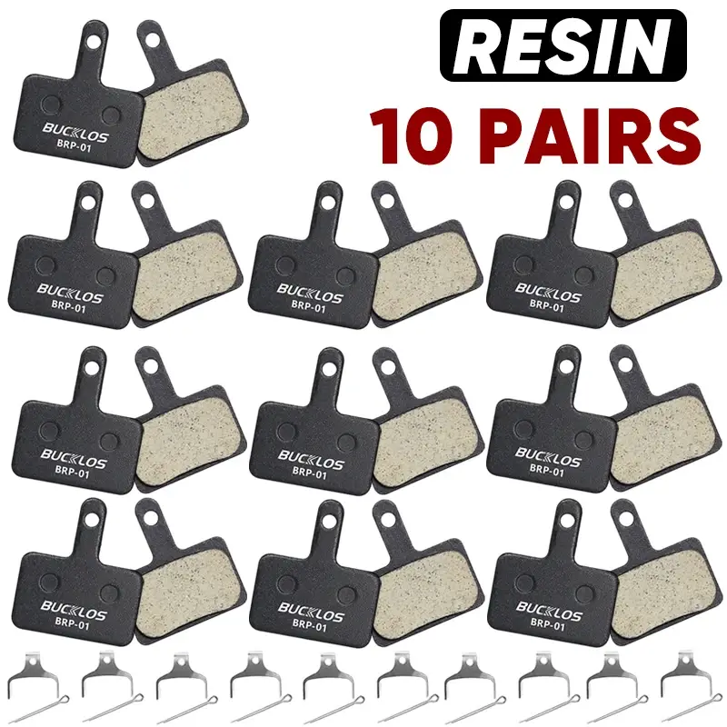 BUCKLOS Bike Brake Pad Resin Disc Pads For SHIMANO B01S Wear-resistant MTB Bicycle Hydraulic Brake Pad for B03S B05S Brake Parts - Image 8