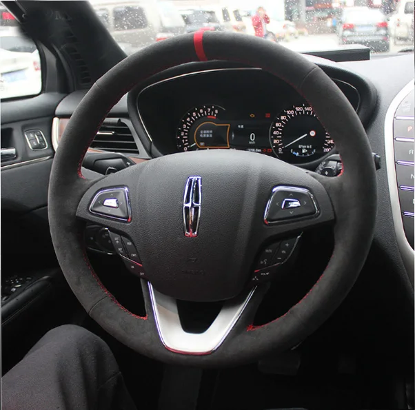 

Высококачественная замшевая ручная работа для интерьера автомобиля Lincoln MKC MKX MKZ