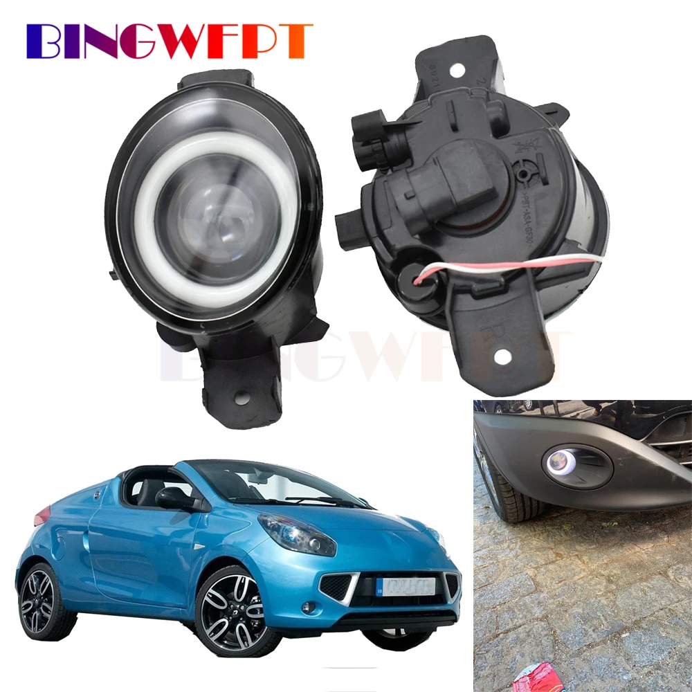 

Car H11 LED Bulb Fog Light Daytime Running Light DRL 12V Fog Lamps For Renault Wind (E4MF E4MB E4MC E4MA) Convertible 2010-2015