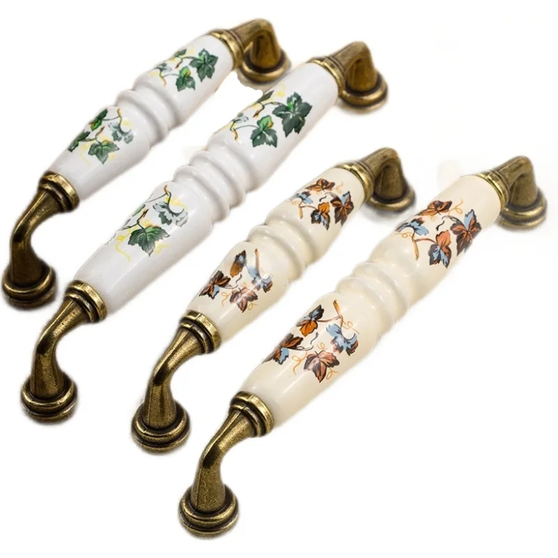 Ceramic Furniture Handles Green Ceramic Knobs Pulls Ceramic Furniture Aliexpress
