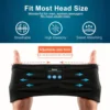 1pc Soft Ear Mask Headband Travel Essential Ultra-Thin Headband For Sleeping, Workout, Jogging, Yoga Meditation, Air Travel 4
