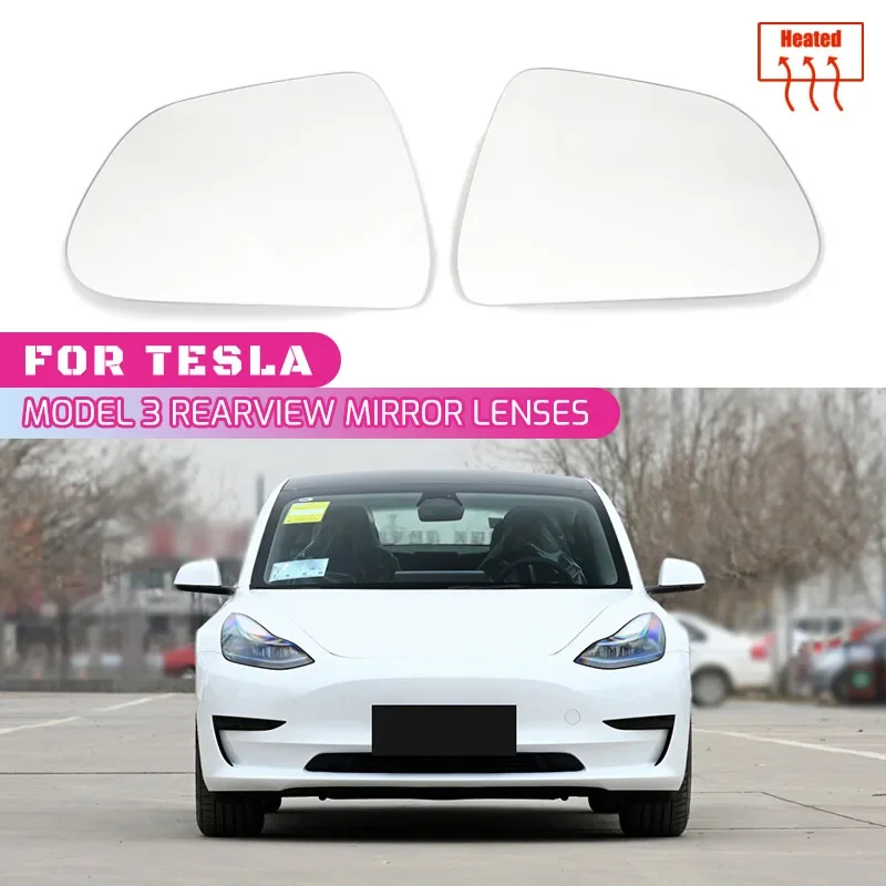Car Parts Heated Replacement Side Mirror Anti Glare Back Glass Lens Fit ...