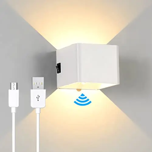 Applique Murale Sans Fil Rechargeable par USB, Luminaire Décoratif d'Nik,  Idéal pour une Chambre à Coucher, un Couloir ou un Salon - AliExpress