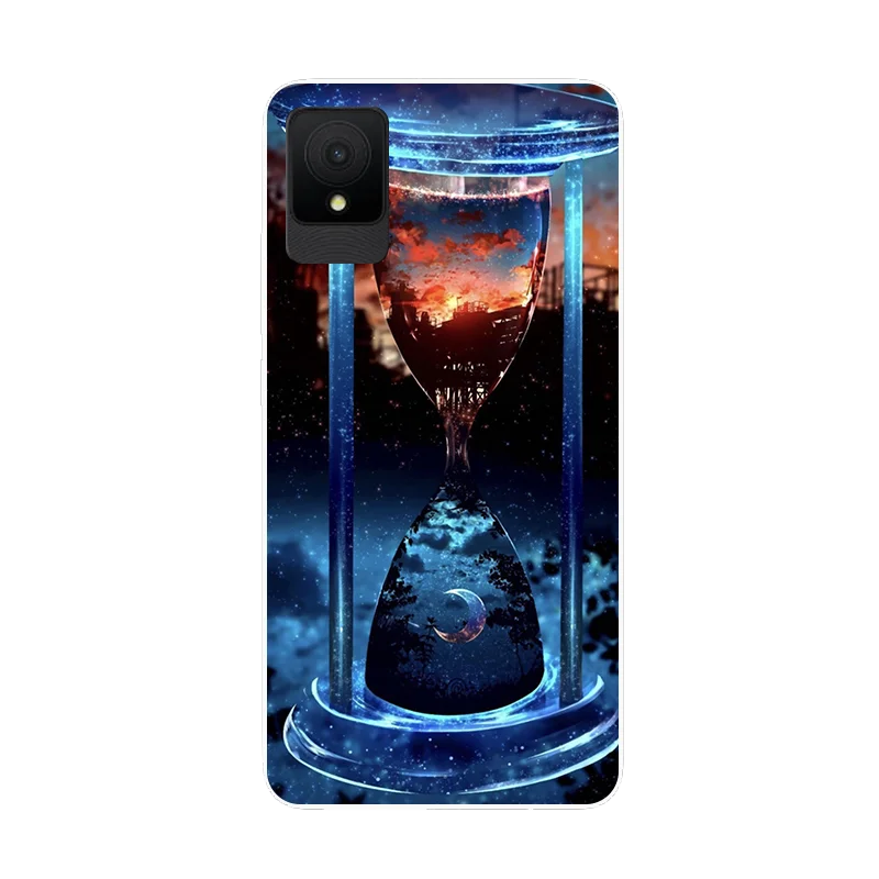 Football Soft Silicone Back Case for TCL K11 - Protective Phone Cover