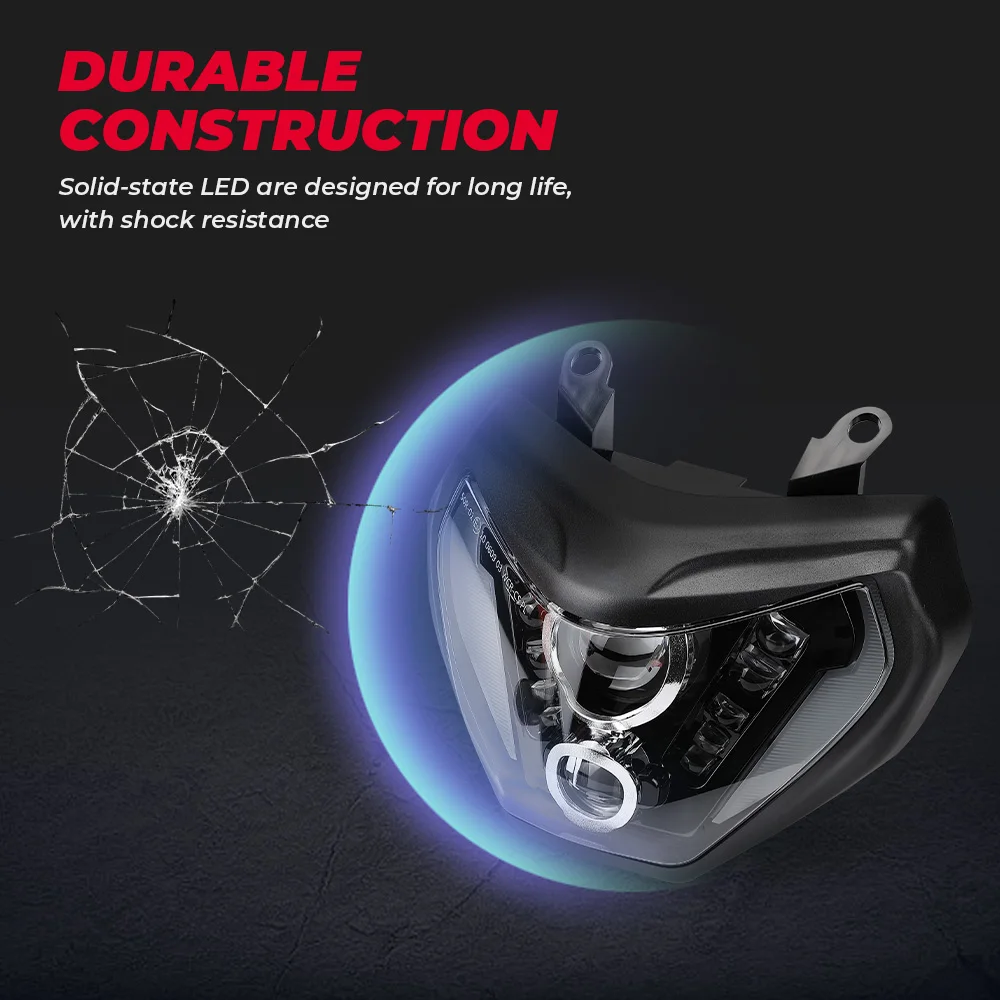 自転車用LEDヘッドライト,防水,mt09 2014-2016,ヤマハmt 09 fz09,110W