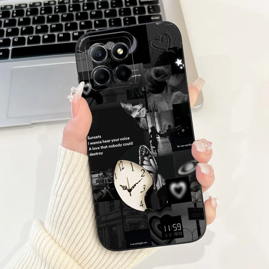 Cute Rabbit Cat Bow Soft TPU Phone Case Cover