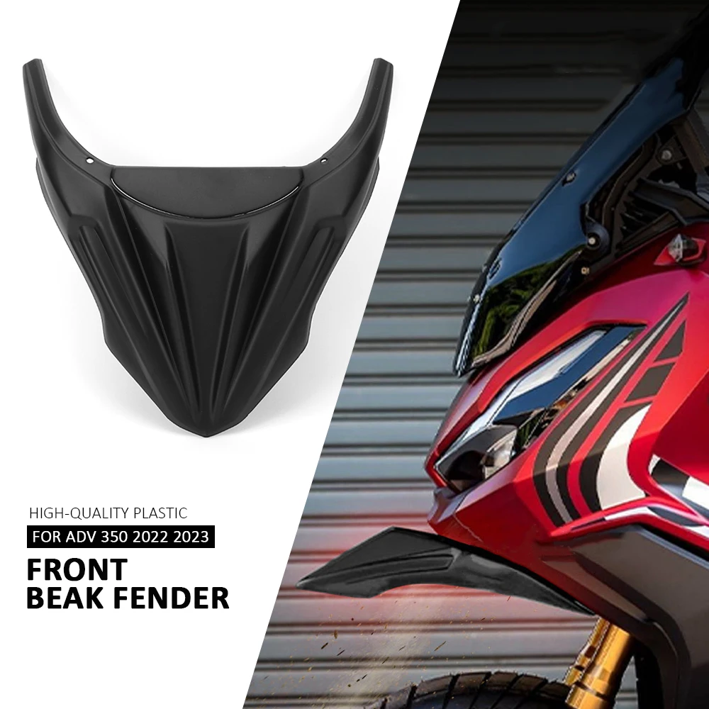 

Motorcycle Front Wheel Fender Beak Nose Cone Extension Extender Cowl Spoiler Cover For HONDA ADV350 ADV 350 Adv350 adv 350 2022-