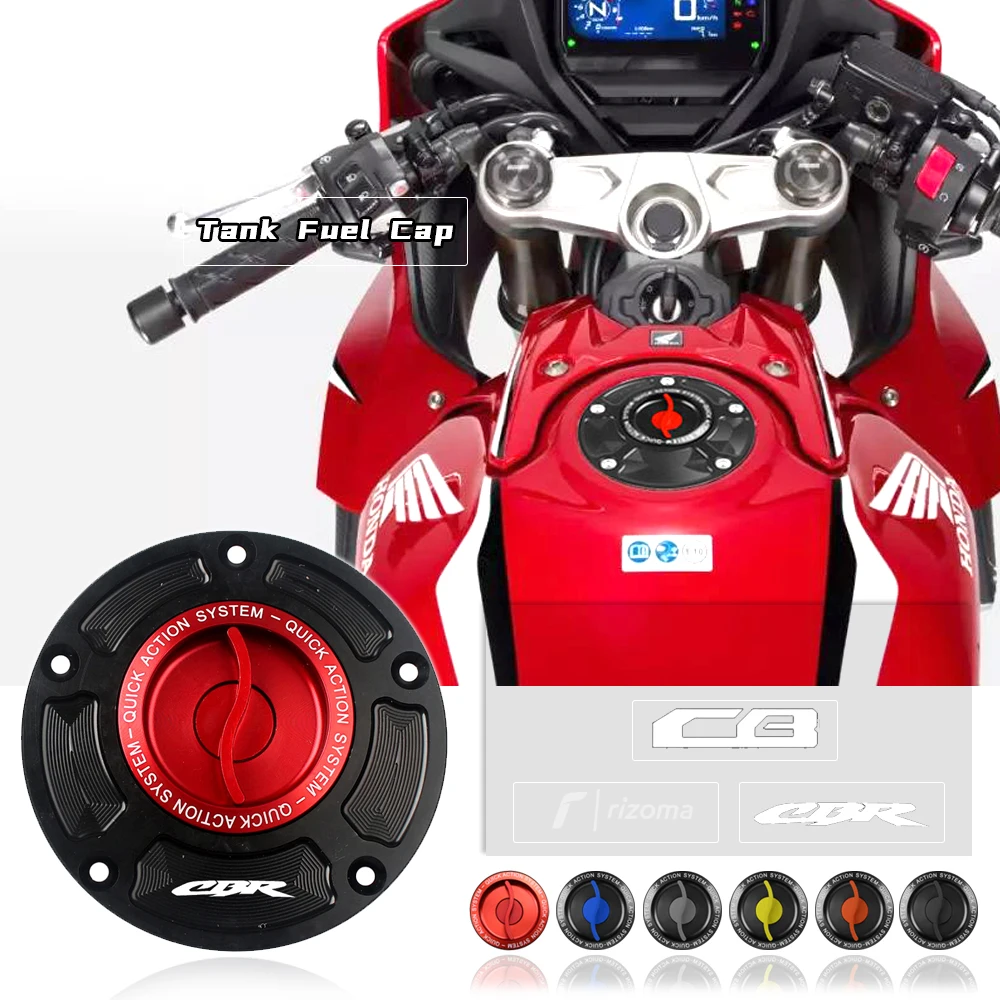 

Keyless Racing Quick Release Motorcycle Tank Fuel Caps Case Gas for HONDA Grom MSX 125 MONKEY CB1100 CBR1000RR CBR650F/R 500 300