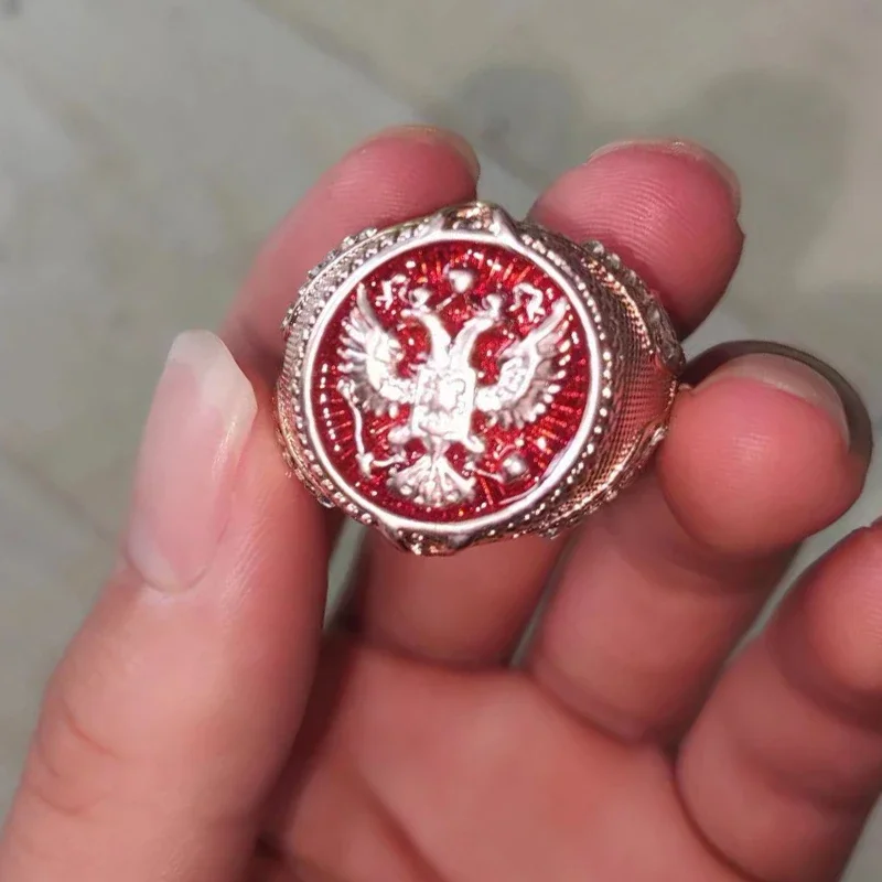 Fashion Domineering Three-dimensional Engraving Double