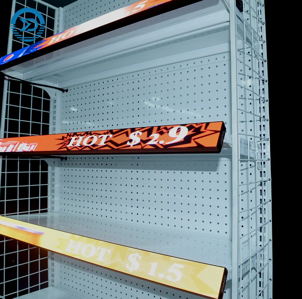 DK-F300 P1.25 LED display screen Shopping mall and supermarket shelf ...