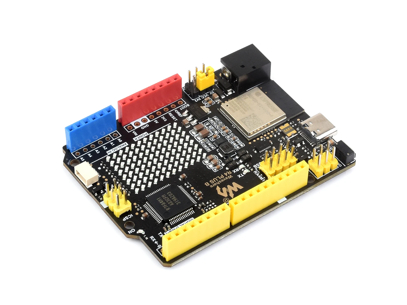 R7FA4 PLUS B Geliştirme Kartı - ESP32-S3 ile Geliştirilmiş Arduino UNO R4 WiFi, 2.4GHz WiFi/BLE, 8MB PSRAM, 16MB Flash, IoT ve HMI P