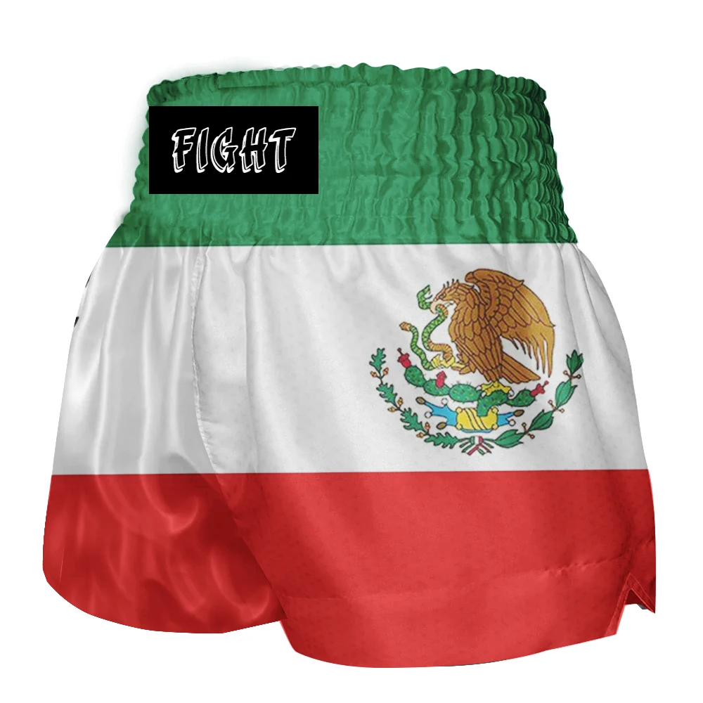 Thai boxing shorts kick boxing pants mixed martial arts shorts training competition Sanda men women children