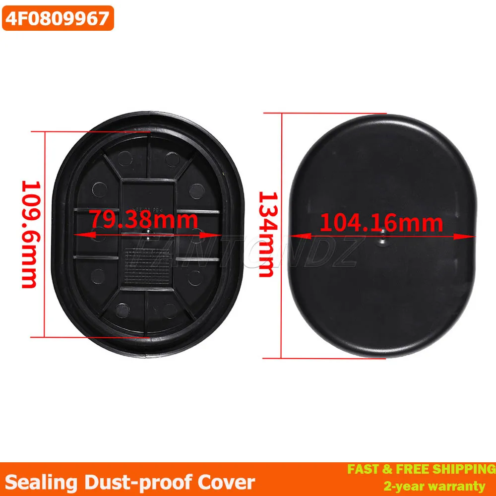1Pc Front Fender Liner Plug Cover Wheel Inner Fender Decorative Cap For Audi A6 C6 2005-2011 Models 4F0809967 4 F0 809 967 car accessories