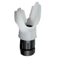 Lung Capacity Enhancer: Adjustable Resistance Breathing Exercise Device (White)