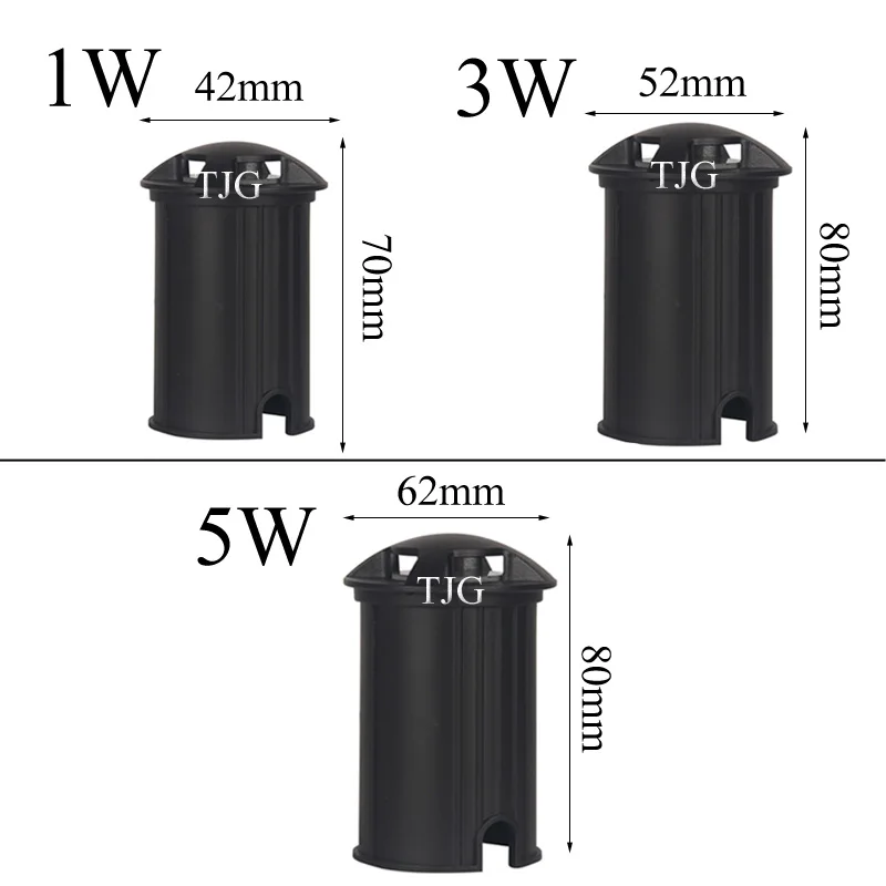 3W 5W LED buried IP67 AC110V220V DC12V Outdoor Recessed Deck Light 1/2/3/4 side view Underground Lamp Sidewalk Lighting