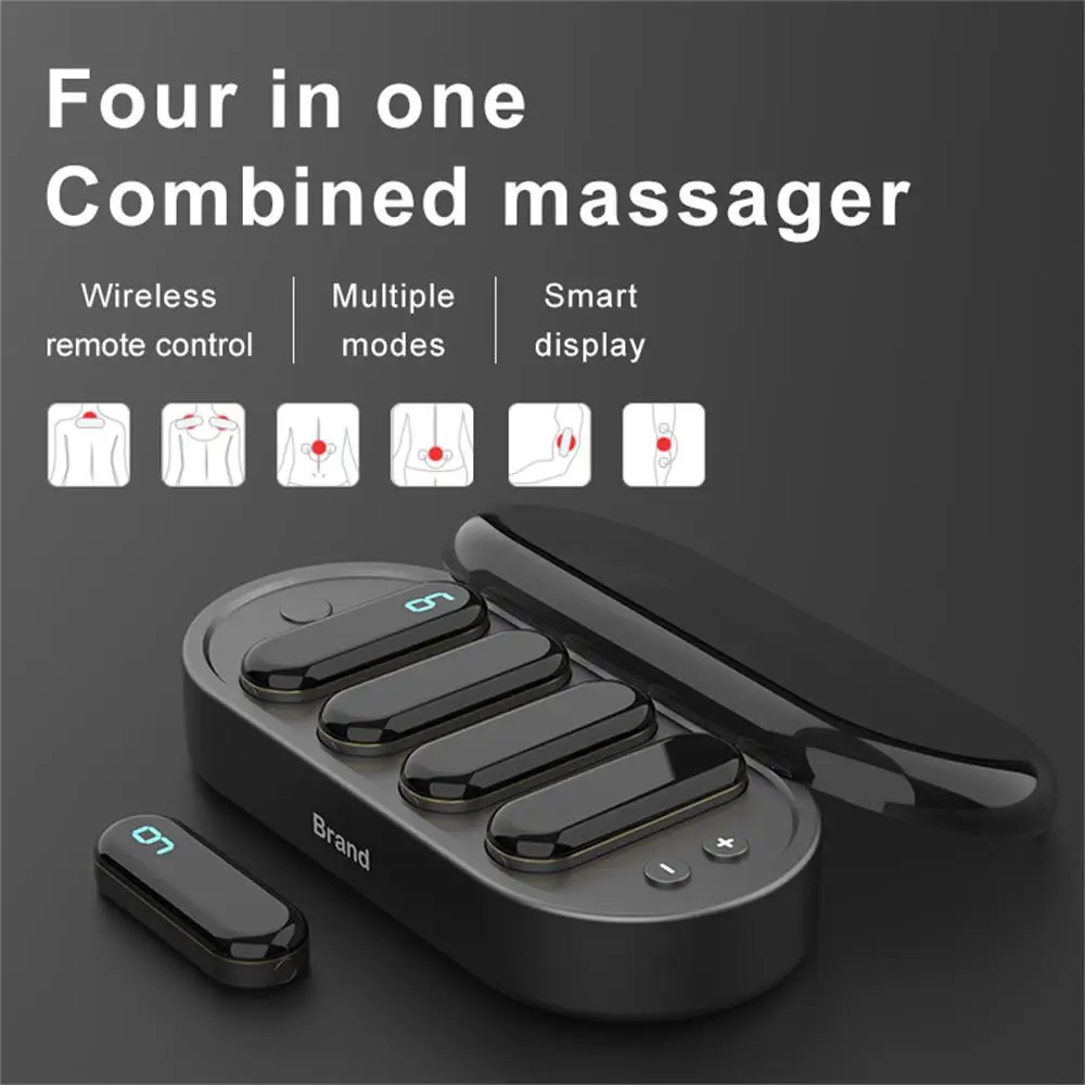 

EMS Massager Wireless Neck Massage Sticker Tens EMS Massager Pads Neck Shoulder Muscle Stimulator