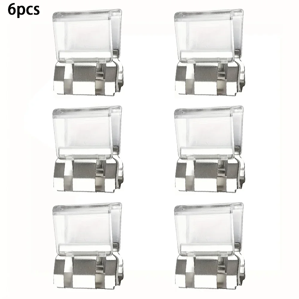 Clear Non-Slip Hemming Clips for Instant Trouser Shortening and Decoration