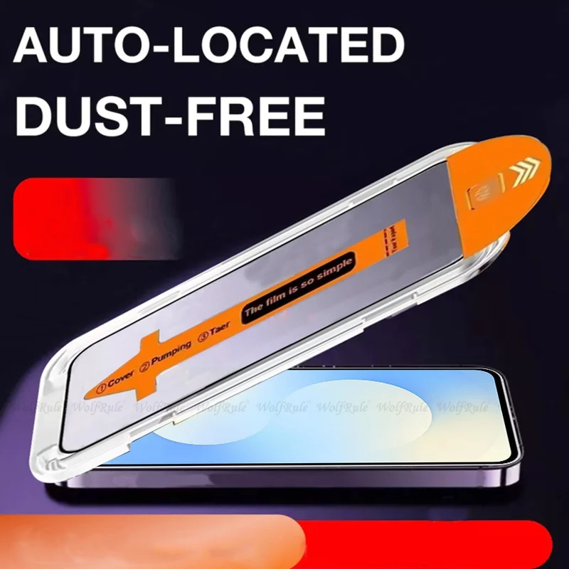 Premium 9H Tempered Glass Screen Protector - Easy Installation, Dust-Free (1-4 Pack)