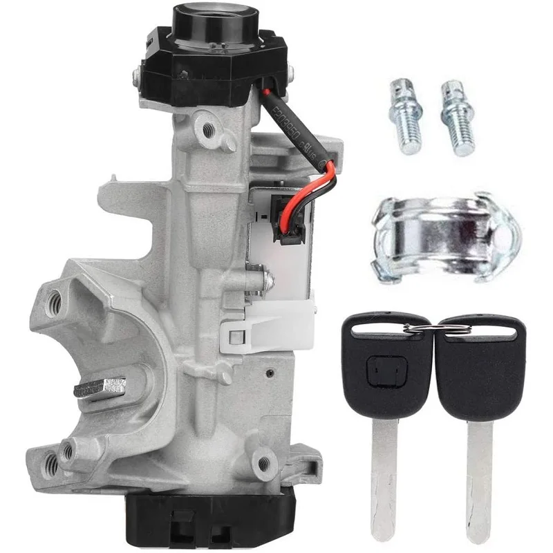 

1 Set Ignition Switch Cylinder Lock Auto Trans with Two Keys Fit For 2003-2007 Honda Accord 35100-SDA-A71 Car Accessories
