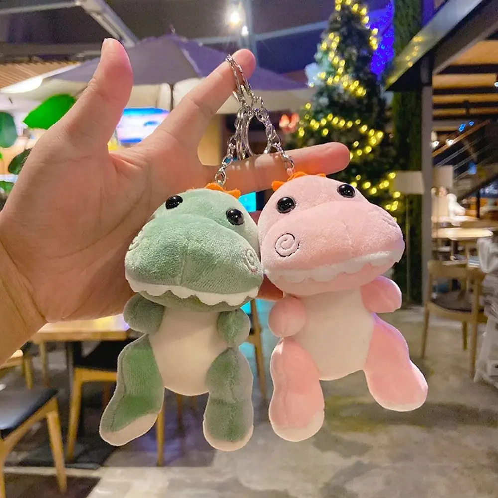 

Cute Cartoon Doll Soft Toy Stuffed Animals Animal Dolls Plush Keyring Stuffed Toys Backpack Pendant Dinosaur Plush Keychain