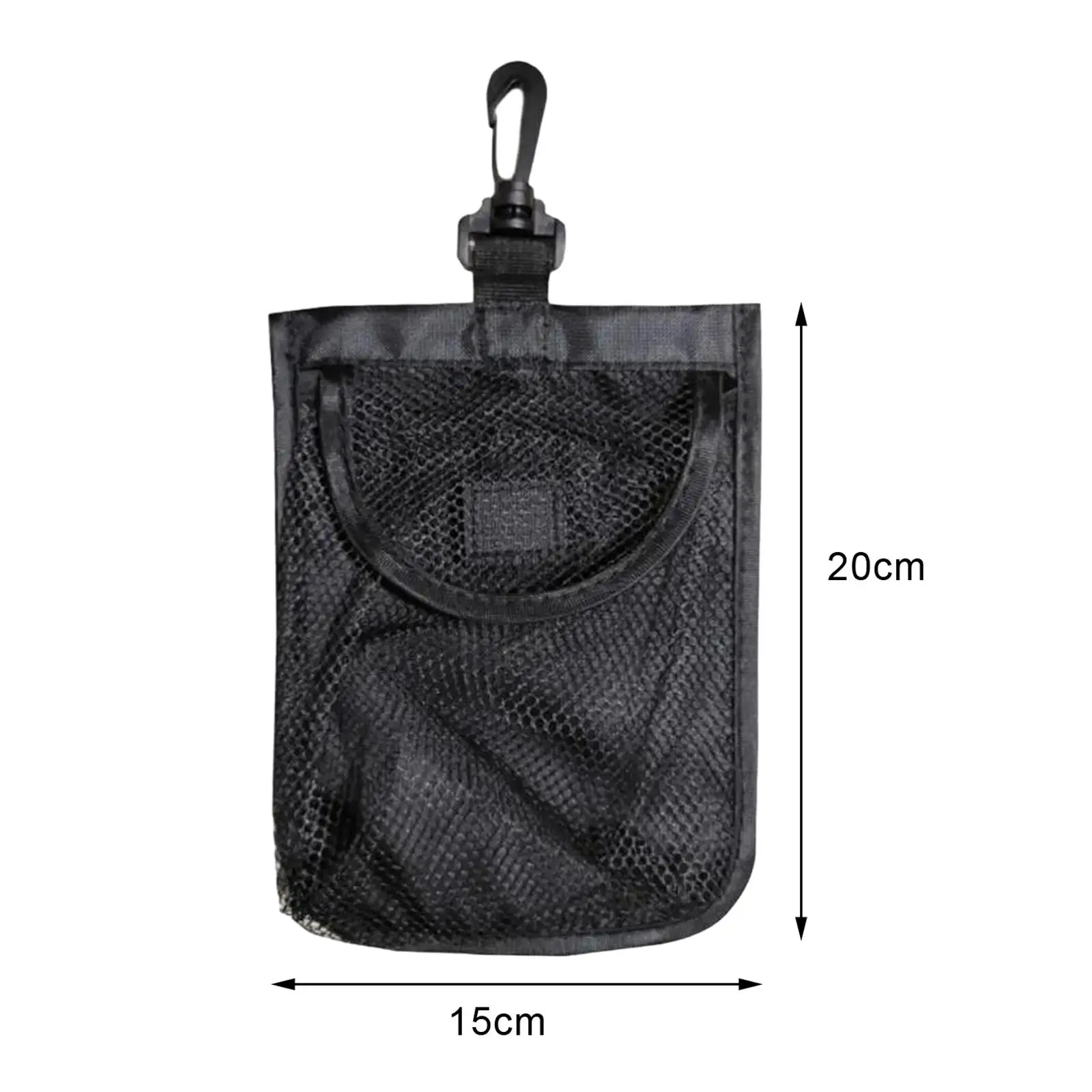 Golf Ball Bag Net Bag Mesh Bag Golf Ball Storage Bag for Gym Sports Tennis Balls