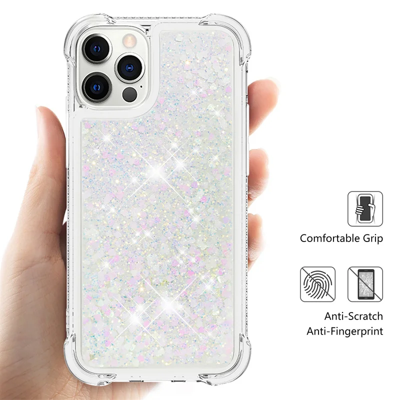 Flusha Colorful Love Fashion Anti-fall Soft Case Cover
