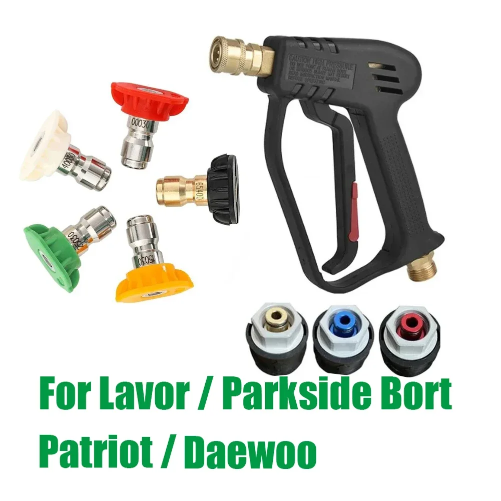 Pistola Ad Alta Pressione Ugelli Per Autolavaggio Per Karcher Serie K K2-K7 Nilfisk 4000Psi Strumenti Puliti Caravan Truck Accessori Moto