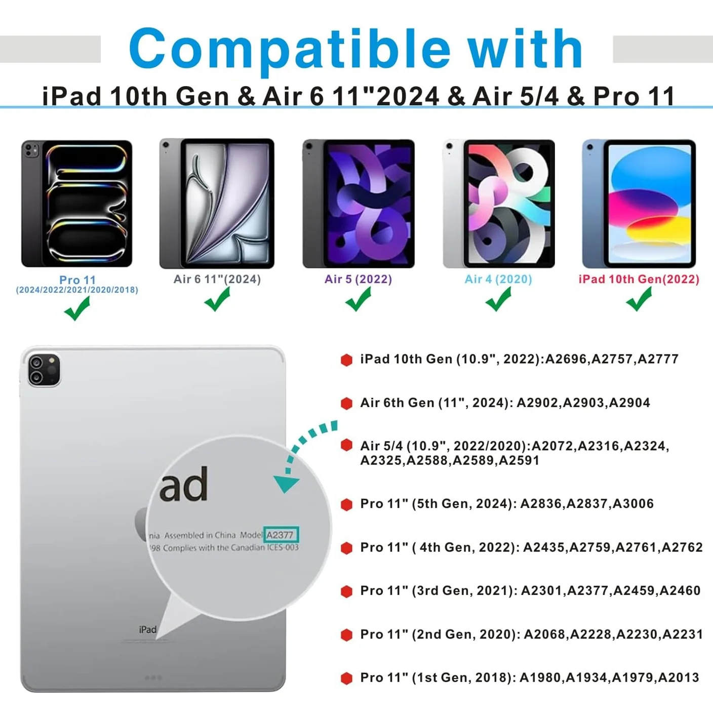 Lightweight and Shockproof Tablet Case with Handle