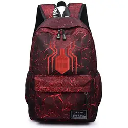 Disney Fashion Backpack Marvel Spiderman Iron Man Capacity Backpack Travel Bag Men&Women Laptop Bag Mochila Escolar