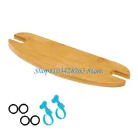 Universal Highchair Accessories Baby Highchairs Pedal with Rubber Rings Adjustable Baby High Chair Footrest Round Corner G2TE