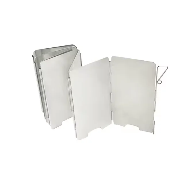 Foldable Camping Stove Windshield 2