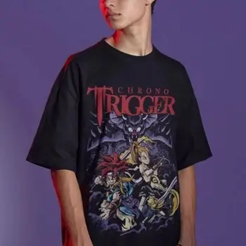 Unisex Chrono Trigger Retro Gaming T Shirt Graphic Shirt Vintage 90s Game Styl 1